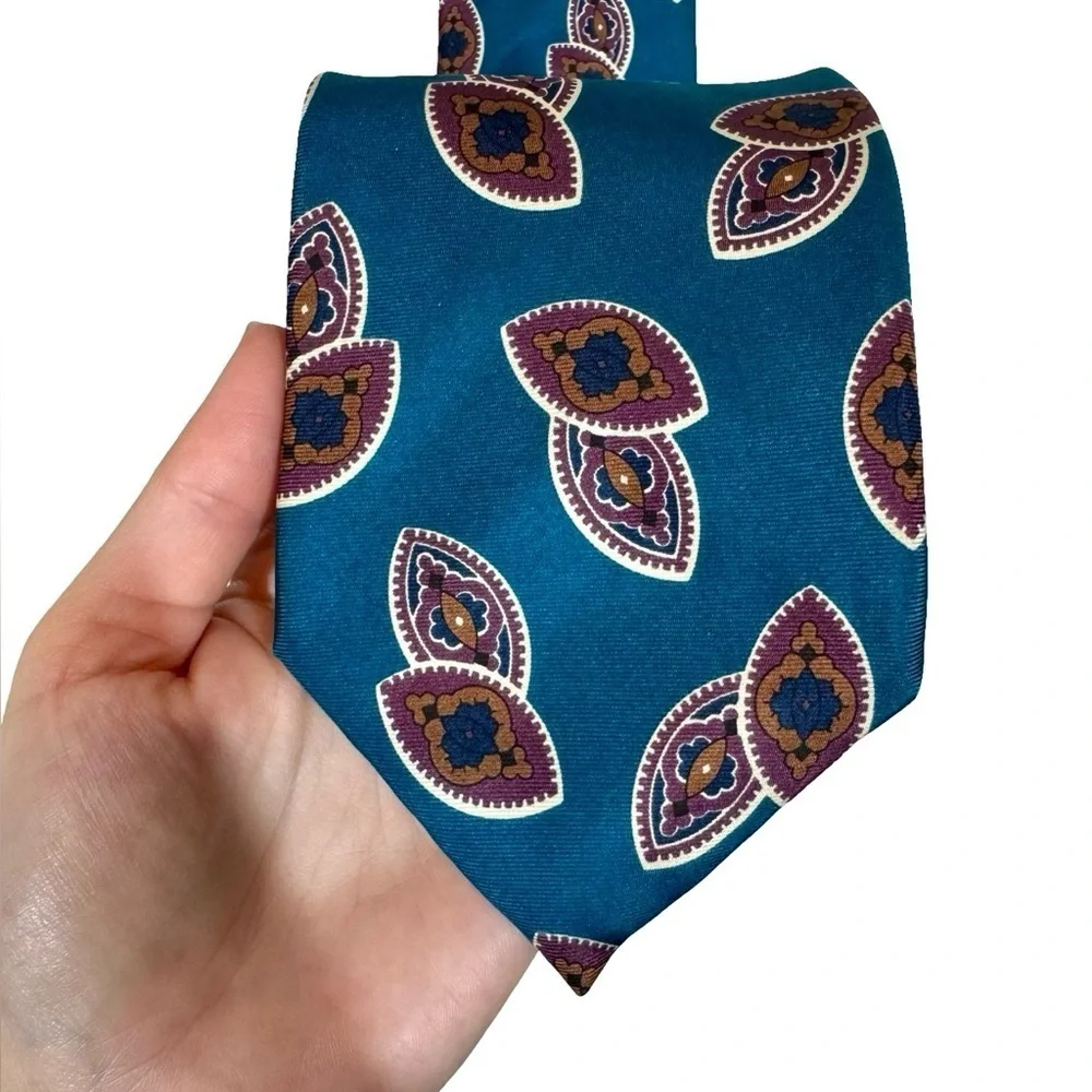 Christian Dior Monsieur 100% Silk Paisley Tie